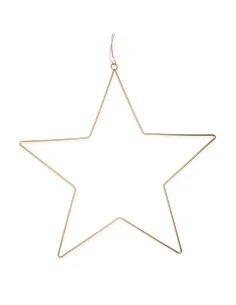 DECORAZIONI IN METALLO STELLA 63411-350