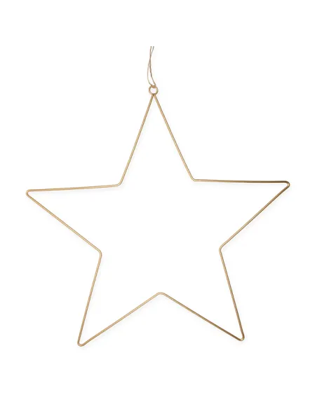DECORAZIONI IN METALLO STELLA 63411-350