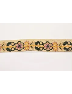 PASSAMANERIA MODA ETNICA FIORI RT-RP-491