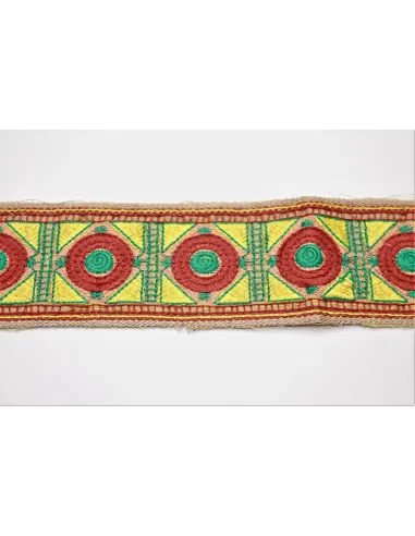 PASSAMANERIA MODA ETNICA MULTICOLOR RT-RP-517-60MM