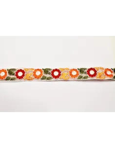 PASSAMANERIA MODA FIORI RT-TF-30MM
