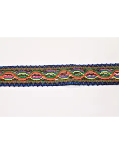 PASSAMANERIA MODA ETNICA RT-WOOLBLUE