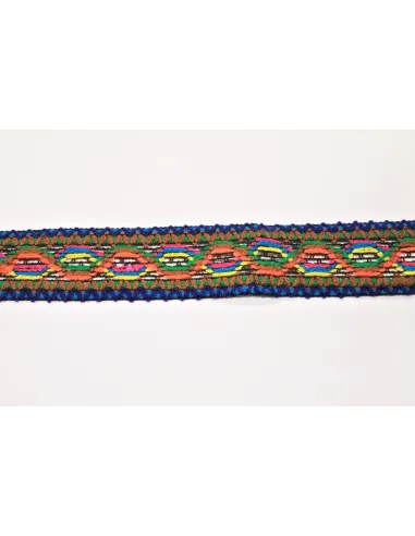 PASSAMANERIA MODA ETNICA RT-WOOLBLUE