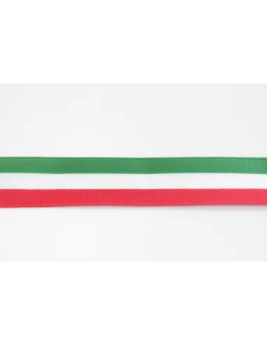 NASTRO RASO TRICOLORE  2,5CM T2027