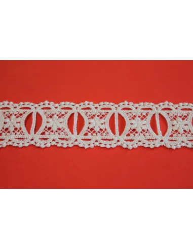 PIZZO MACRAME  4 CM 6513