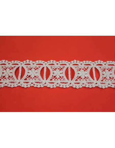 PIZZO MACRAME  4 CM 6513