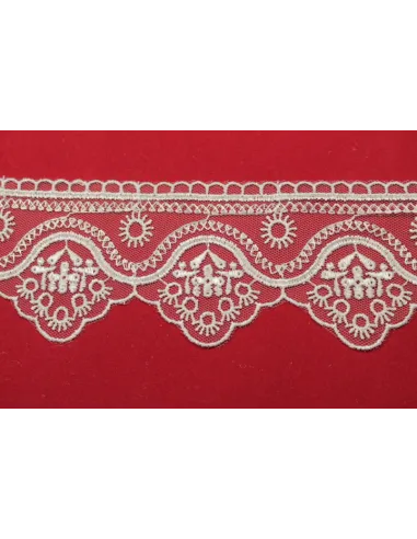 PIZZO TULLE 6CM 670
