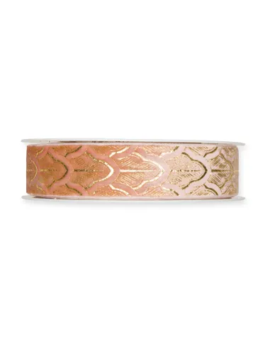 NASTRO NATALIZIO FOGLIE 2.5 CM 689-025