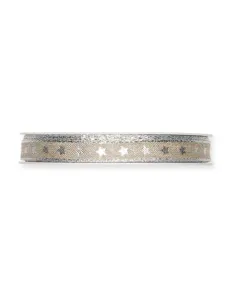 NASTRO IN LINO STAMPATO  "STARS"  H.1CM 698-010