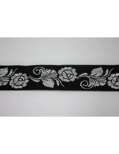 NASTRO DECORAZIONE CON ROSA LUREX 710