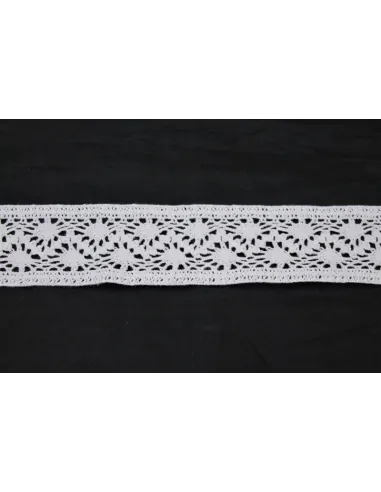 MERLETTO DI COTONE 4,5CM  art 7170-A.WHITE