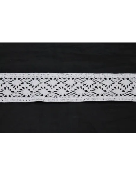 MERLETTO DI COTONE 4,5CM  art 7170-A.WHITE
