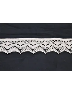 MERLETTO DI COTONE 4,5CM  art 7170-K.RAW