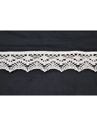MERLETTO DI COTONE 4,5CM  art 7170-K.RAW