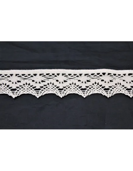 MERLETTO DI COTONE 4,5CM  art 7170-K.RAW