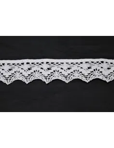 MERLETTO DI COTONE 4,5CM  art 7170-K.WHITE