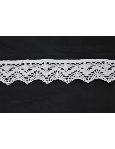MERLETTO DI COTONE 4,5CM  art 7170-K.WHITE