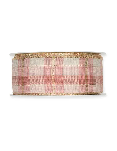 NASTRO QUADRONI BORDI LUREX 7205-040