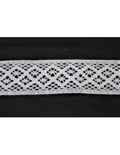 MERLETTO DI COTONE  4CM  art 7222-A.WHITE