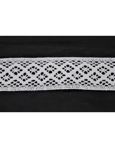 MERLETTO DI COTONE  4CM  art 7222-A.WHITE