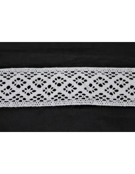 MERLETTO DI COTONE  4CM  art 7222-A.WHITE