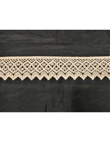 MERLETTO DI COTONE  5,5CM  art 7222-K.RAW
