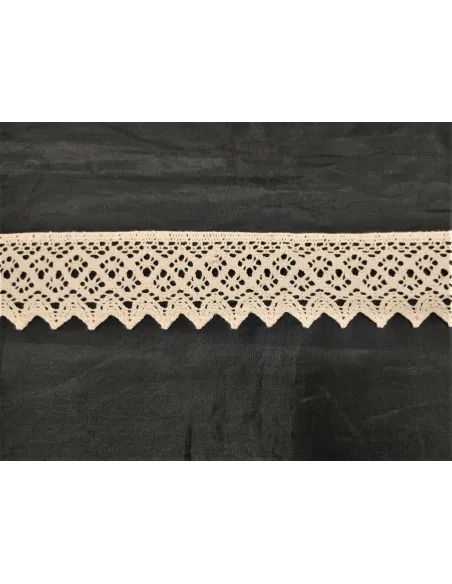 MERLETTO DI COTONE  5,5CM  art 7222-K.RAW