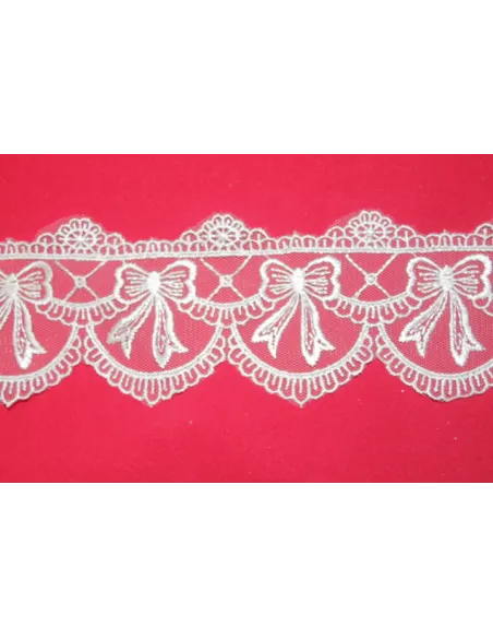 PIZZO TULLE  7CM 747