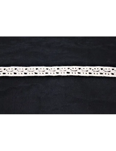MERLETTO DI COTONE 1,3cm 8075.RAW