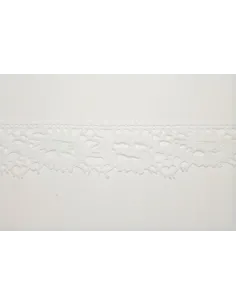 Merletto di cotone 4cm 8144
