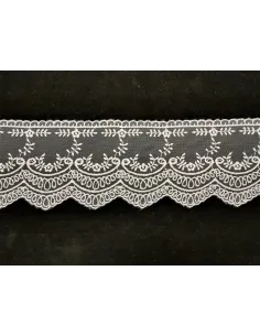 PIZZO TULLE ALTEZZA 10 CM - CF 24.5MT 8BE1158