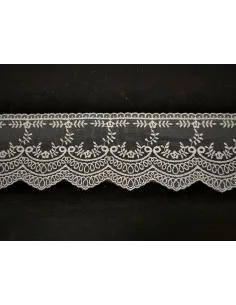 PIZZO TULLE ALTEZZA 10 CM - CF 24.5MT 8BE1158 2