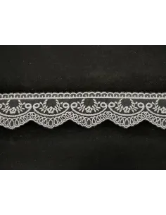 PIZZO TULLE ALTEZZA 5 CM - CF 24.5 MT 8BE1158A