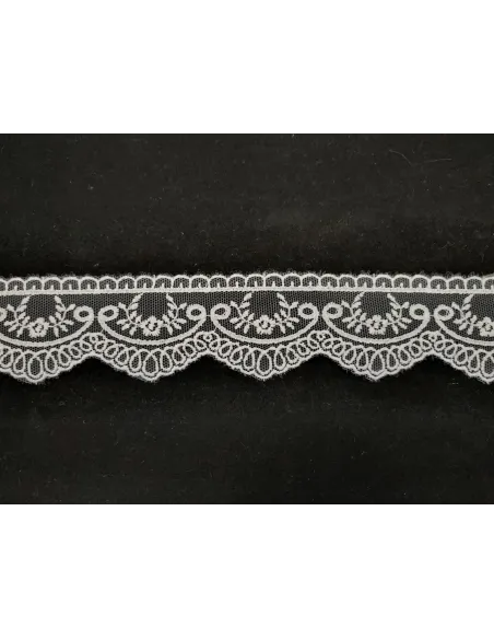 PIZZO TULLE ALTEZZA 5 CM - CF 24.5 MT 8BE1158A
