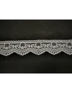PIZZO TULLE ALTEZZA 5 CM - CF 24.5 MT 8BE1158A 2