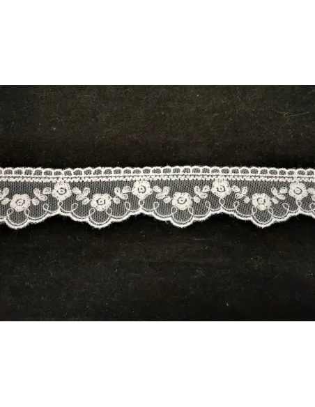 PIZZO TULLE ALTEZZA 4 CM - CF 24.5 MT 8BE1160