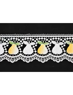 PIZZO MACRAME PERA ALTEZZA 10 CM -  CF 14.10 MT 8G0805