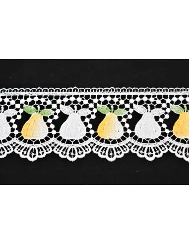 PIZZO MACRAME PERA ALTEZZA 10 CM -  CF 14.10 MT 8G0805