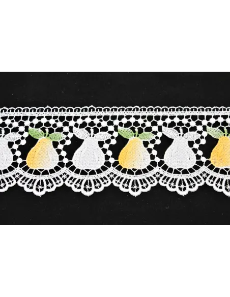 PIZZO MACRAME PERA ALTEZZA 10 CM -  CF 14.10 MT 8G0805