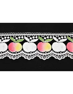 PIZZO MACRAME MELA ALTEZZA 11 CM - CF 14.10 MT 8G0807