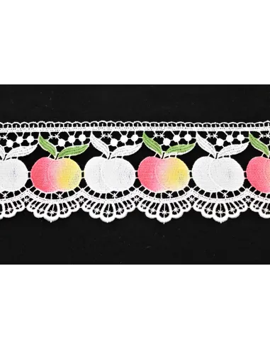 PIZZO MACRAME MELA ALTEZZA 11 CM - CF 14.10 MT 8G0807