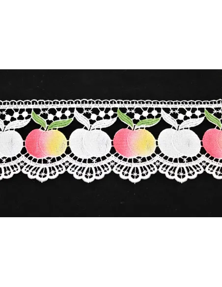 PIZZO MACRAME MELA ALTEZZA 11 CM - CF 14.10 MT 8G0807