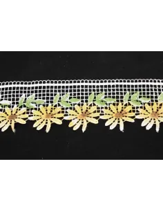 PIZZO MACRAME GIRASOLE ALTEZZA  8 CM - CF 14.10 8G0830