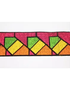 PASSAMANERIA MODA FANTASIA GEOMETRICA TL5773