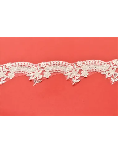 PIZZO SPOSA REBRODE' ALTEZZA 6 CM   - CF 9.2 MT VB-54229MP-330