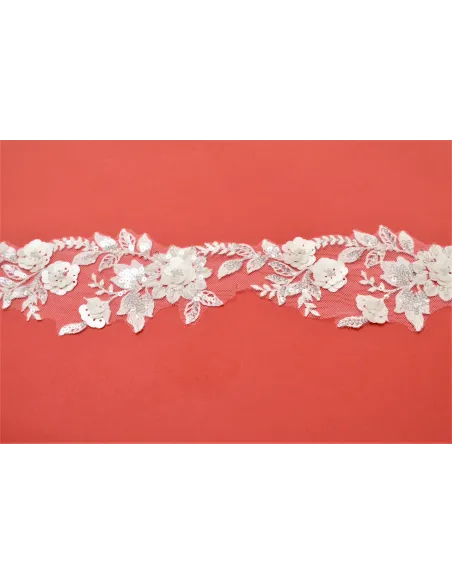 PIZZO SPOSA REBRODE' ALTEZZA  7 CM  - CF 14 MT VB-5584MP2