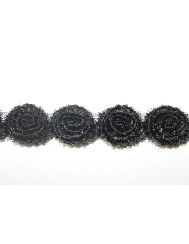 PASSAMANERIA MODA FIORE LUREX XP036