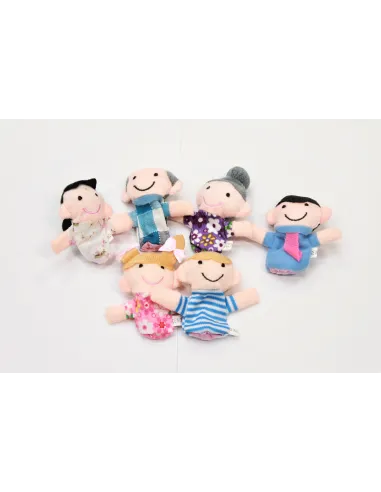 PERSONAGGI  DECORATIVI ALTEZZA 7 CM - CF 6 PC XT-FAMILY