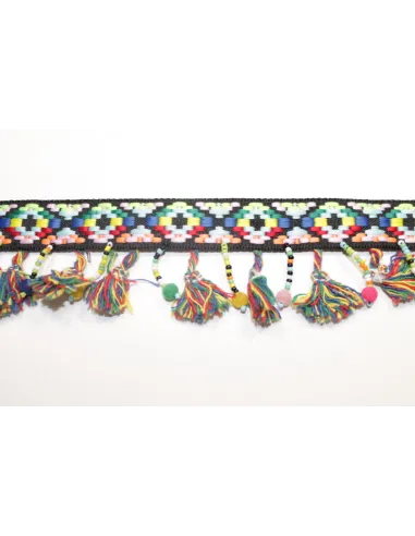 Passamaneria Moda Etnica D.MULTICOLOR