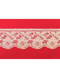 Pizzo Rashel di Mt 91,4, altezza 6,5 cm, in Poliestere F.IVORY